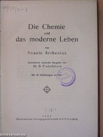 Die Chemie und das moderne Leben