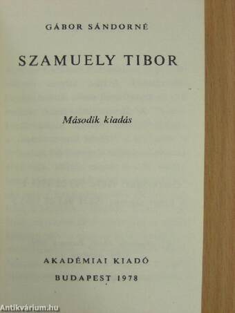 Szamuely Tibor