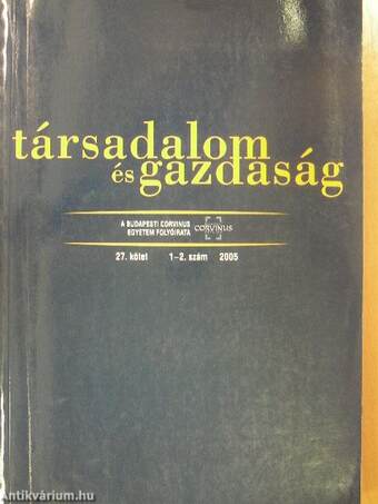 Társadalom és gazdaság 2005/1-2.