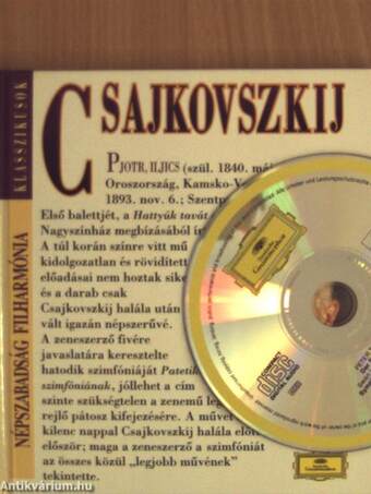 Csajkovszkij - CD-vel