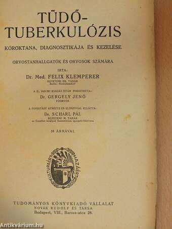 A tüdőtuberkulózis kóroktana, diagnosztikája és kezelése