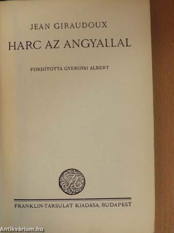 Harc az angyallal