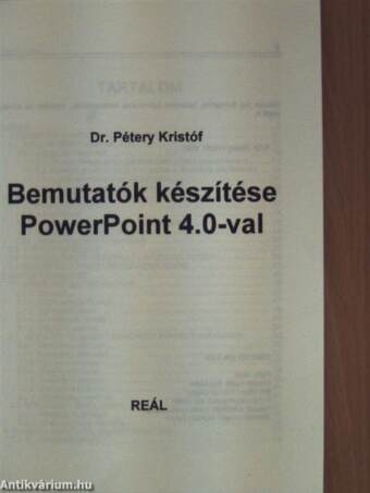 Bemutató készítése PowerPoint-tal