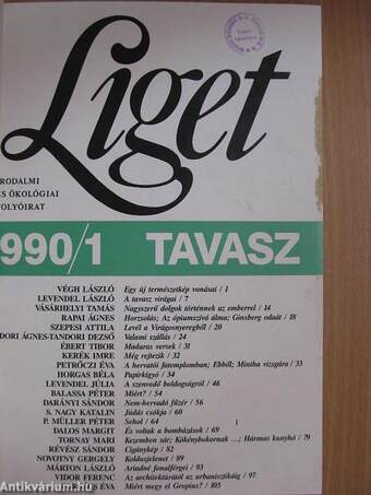 Liget 1990. Tavasz-tél