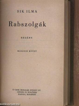 Rabszolgák I-II.