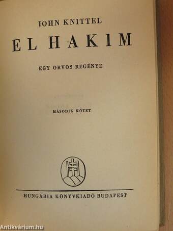 El hakim I-II.