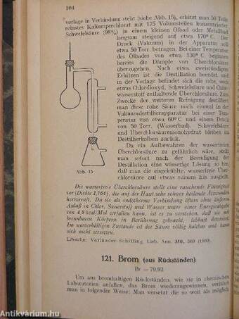 Anorganisch-Präparatives Praktikum