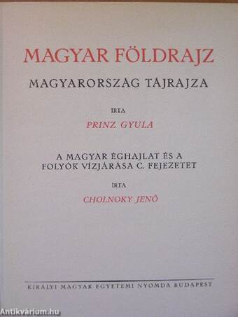 Magyar föld, magyar faj I-IV.