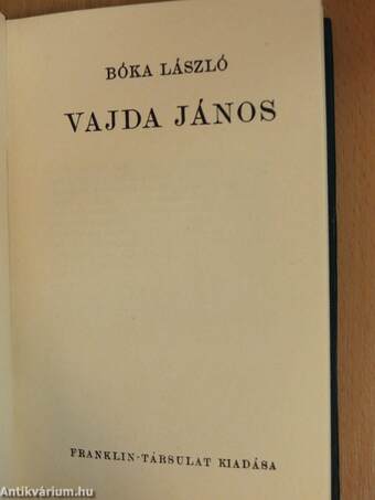 Vajda János