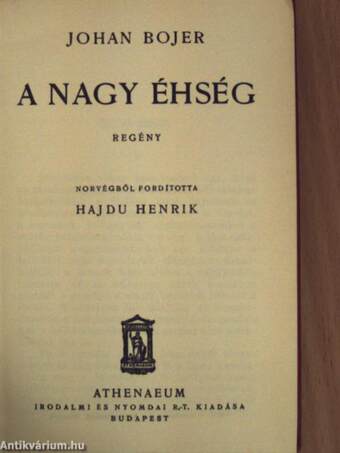 A nagy éhség