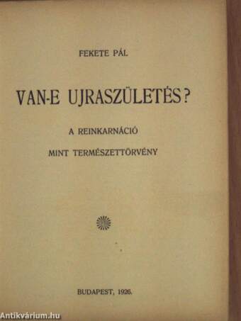 Van-e ujraszületés?