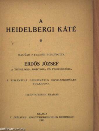 A heidelbergi káté