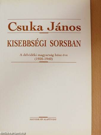 Kisebbségi sorsban