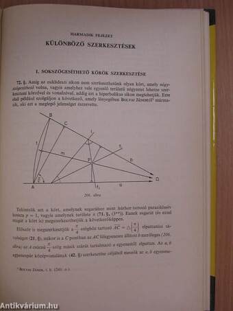 Bevezetés a Bolyai-Lobacsevszkij-féle geometriába