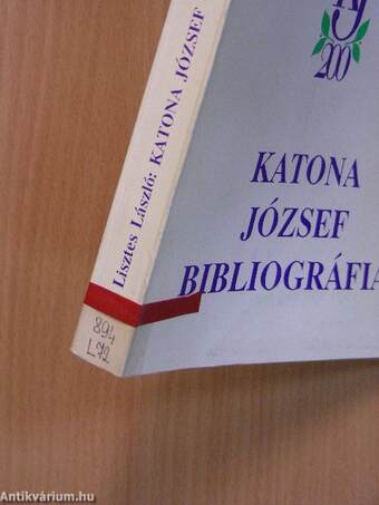 Katona József-bibliográfia