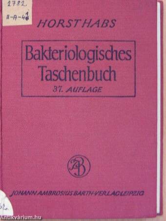 Bakteriologisches Taschenbuch