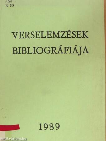 Verselemzések bibliográfiája