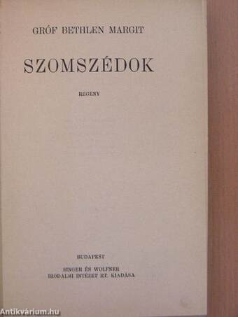 Szomszédok