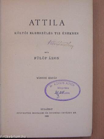 Attila/Attila fiai I-III.