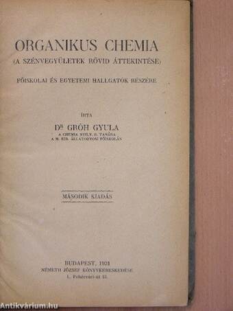 Organikus chemia