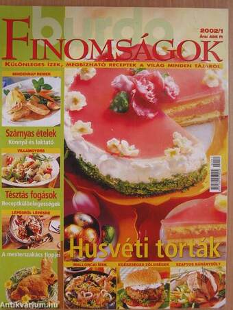 Burda finomságok 2002/1.