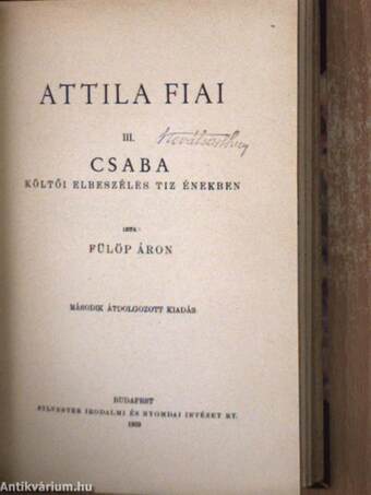 Attila/Attila fiai I-III.