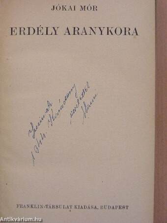 Erdély aranykora