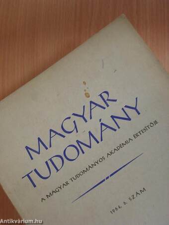 Magyar Tudomány 1964. június