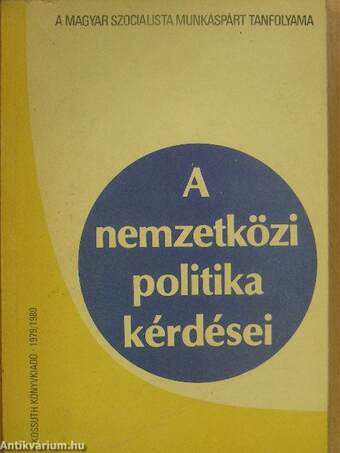 A nemzetközi politika kérdései 1979-1980