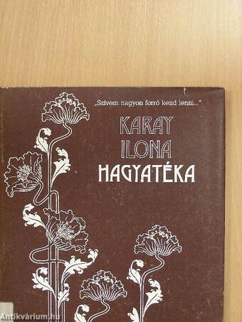 Karay Ilona hagyatéka