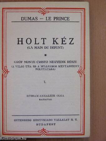 Holt kéz I-VI.