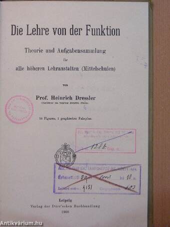 Die Lehre von der Funktion