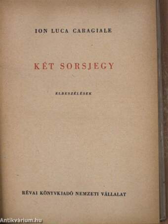 Két sorsjegy