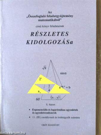 Exponcenciális és logaritmikus egyenletek és egyenletrendszerek