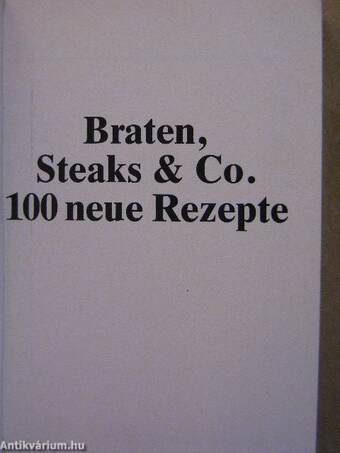 Braten, Steaks & Co. (minikönyv)