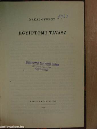 Egyiptomi tavasz