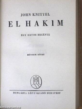 El hakim I-II.