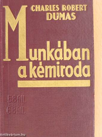 Munkában a kémiroda