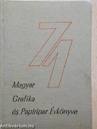 A Magyar Grafika és Papíripar Évkönyve 1971