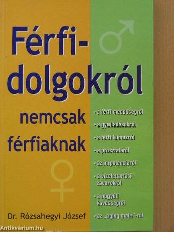 Férfidolgokról nemcsak férfiaknak