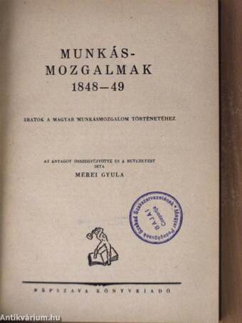 Munkásmozgalmak 1848-49