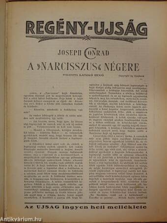 A boldogulás lexikona/Az Ujság dekameronja/Huszonöt esztendő/Regény-ujság