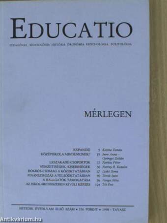 Educatio 1998/1-4.