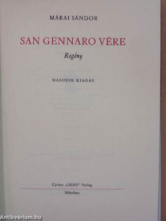 San Gennaro vére