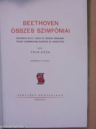 Beethoven összes szimfóniái