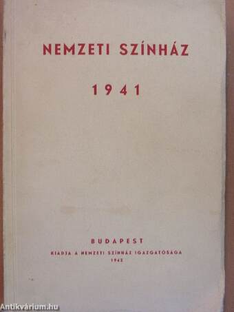 Nemzeti Színház 1941