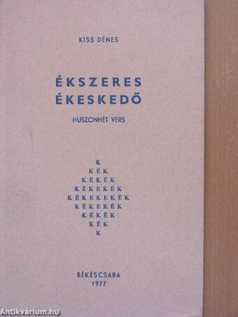 Ékszeres ékeskedő