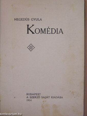 Komédia