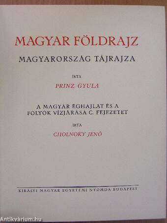 Magyar föld, magyar faj I-IV.