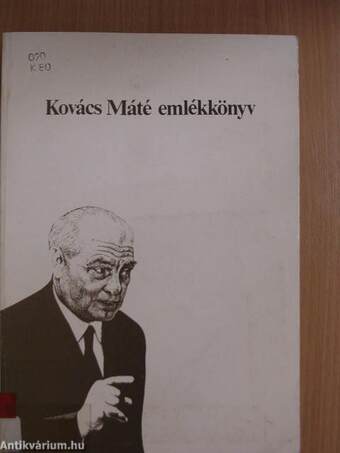 Kovács Máté emlékkönyv